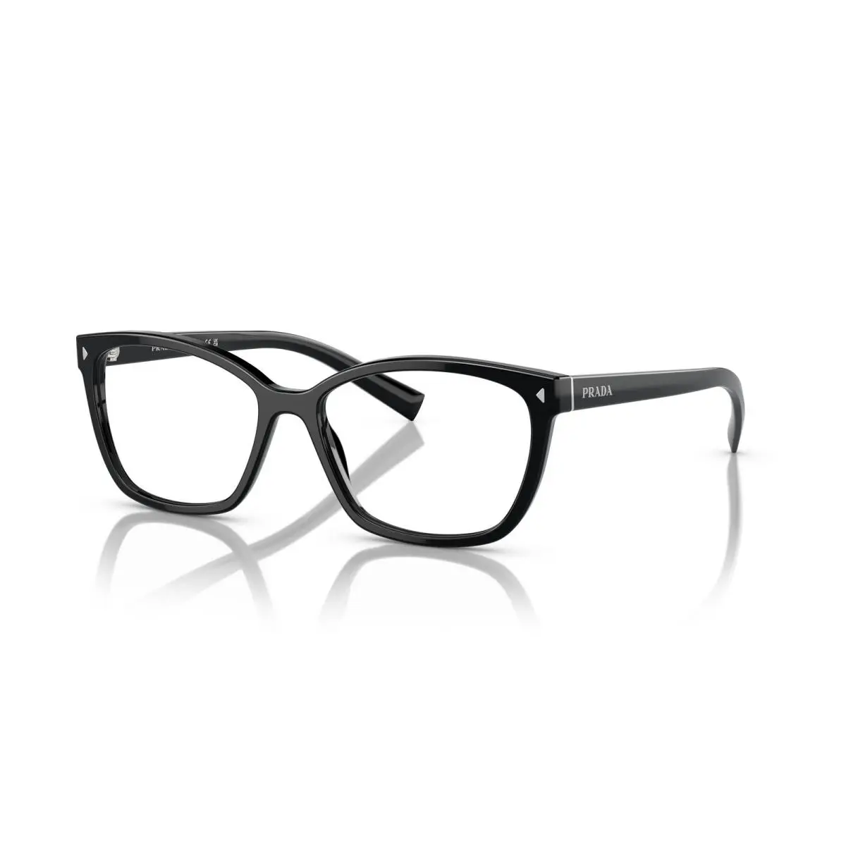 Prada 15ZV Eyeglasses 1AB1O1 Black