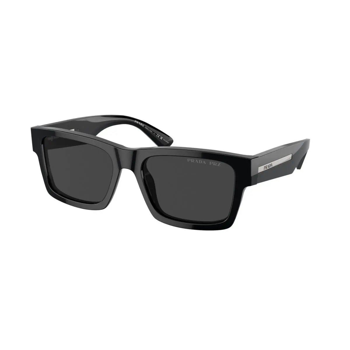 PR 25ZS Black/dark Grey Polarized 1AB08G Sunglasses by Prada