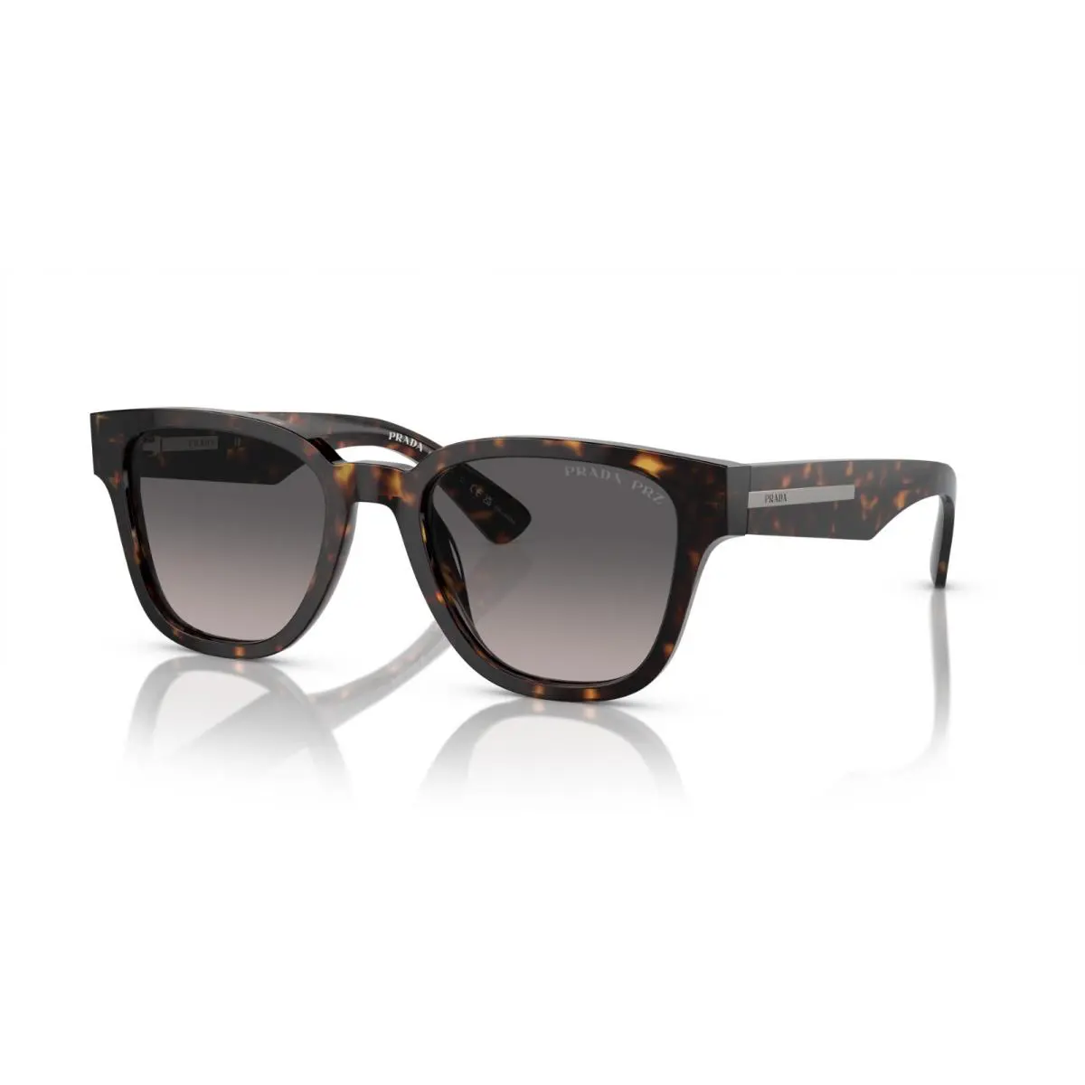 Prada PR A04S Tortoise/grey Gradient Polarized 19J09G Sunglasses