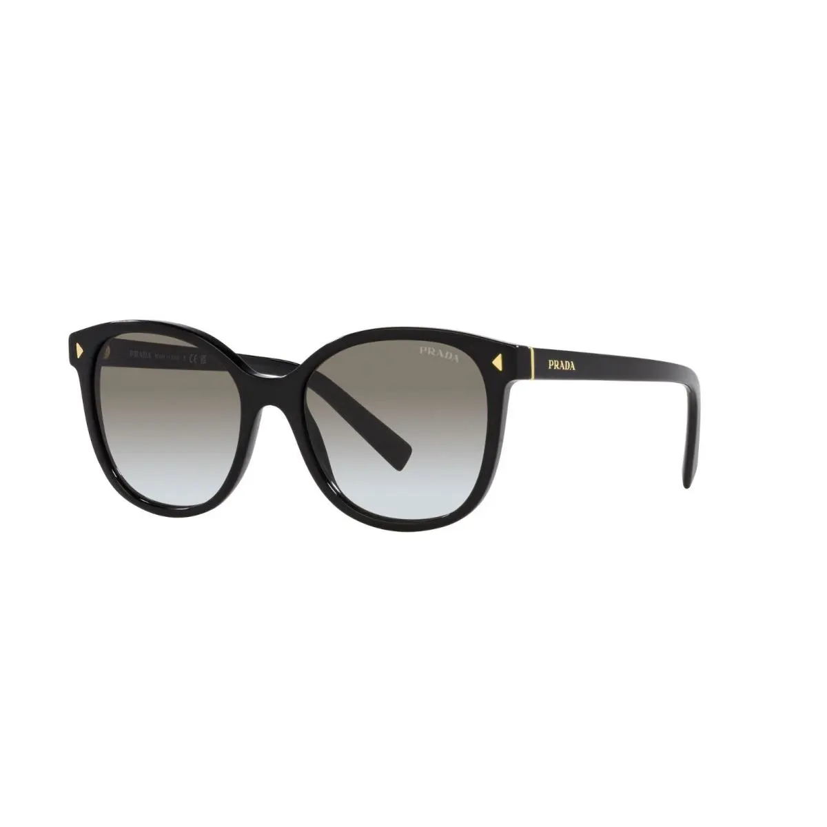 Prada PR 22ZS Black/light Grey Shaded 1AB-0A7 Sunglasses