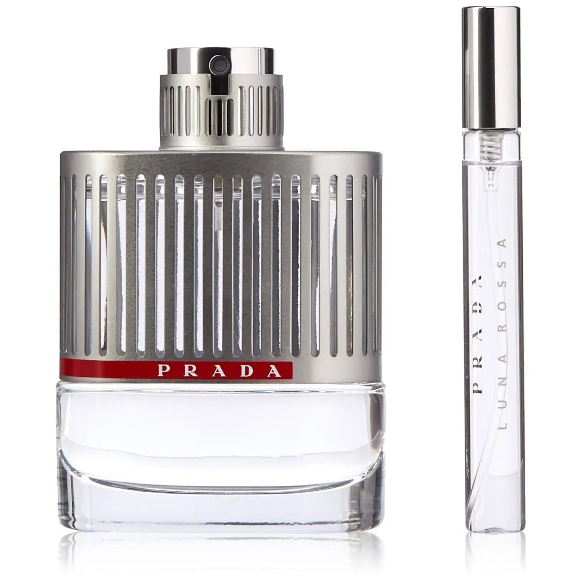 Prada Luna Rossa 2 Piece Set- Men Eau de Toilette 3.4 oz Spray + 0.3 oz Edt