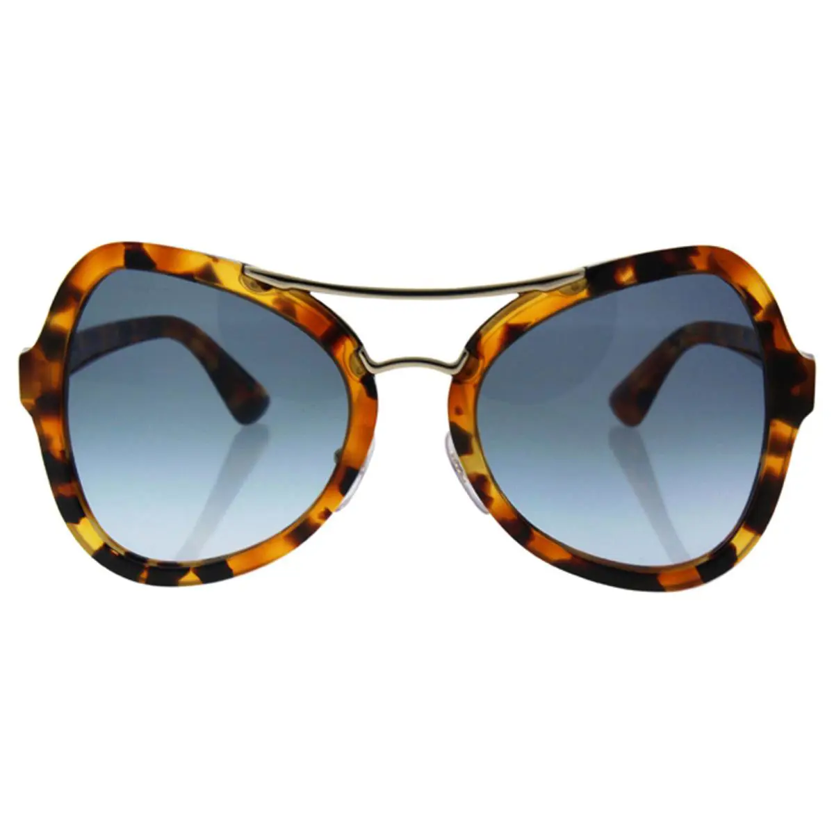 Prada Spr 18S UF3-4R2 - Spotted Havana-blue Gradient For Women - 55-20-135 mm