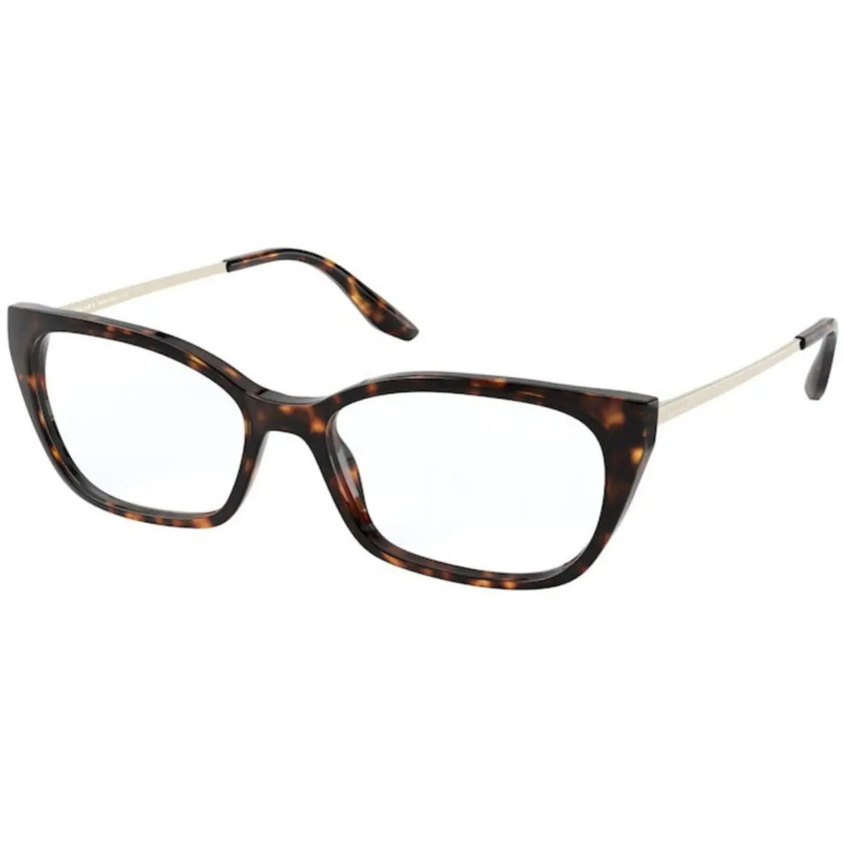 Eyeglasses Prada PR 14 XV 2AU1O1 Full Rim Havana 54mm