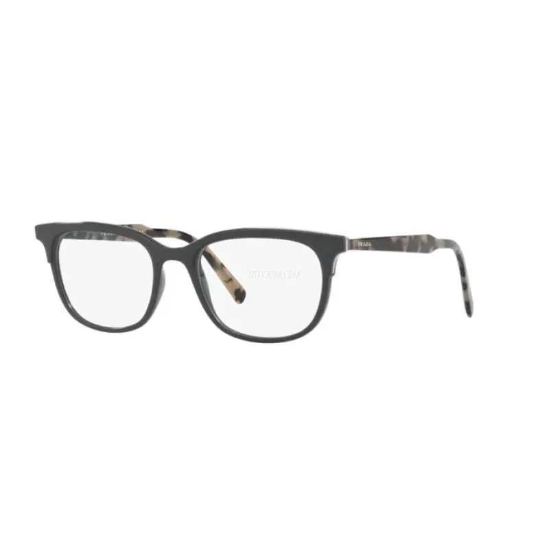 Prada Eyeglasses PR 05VV 2691O1 Conceptual Grey W/ Demo Lens 53MM