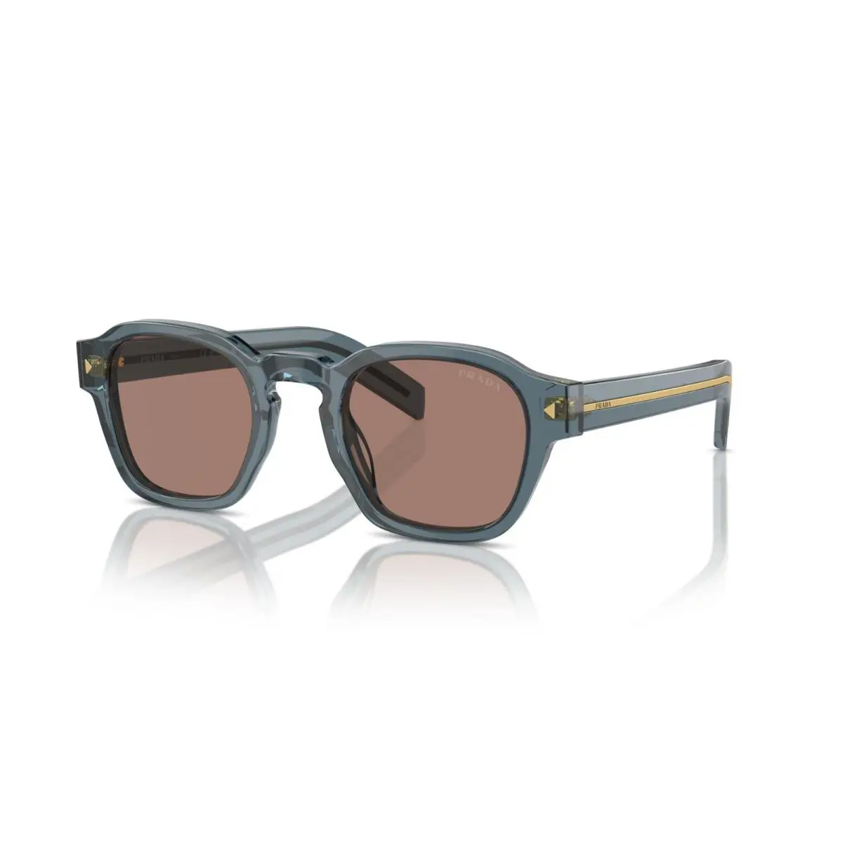 Prada PR A16S Transparent Ocean/brown 17T05D Sunglasses