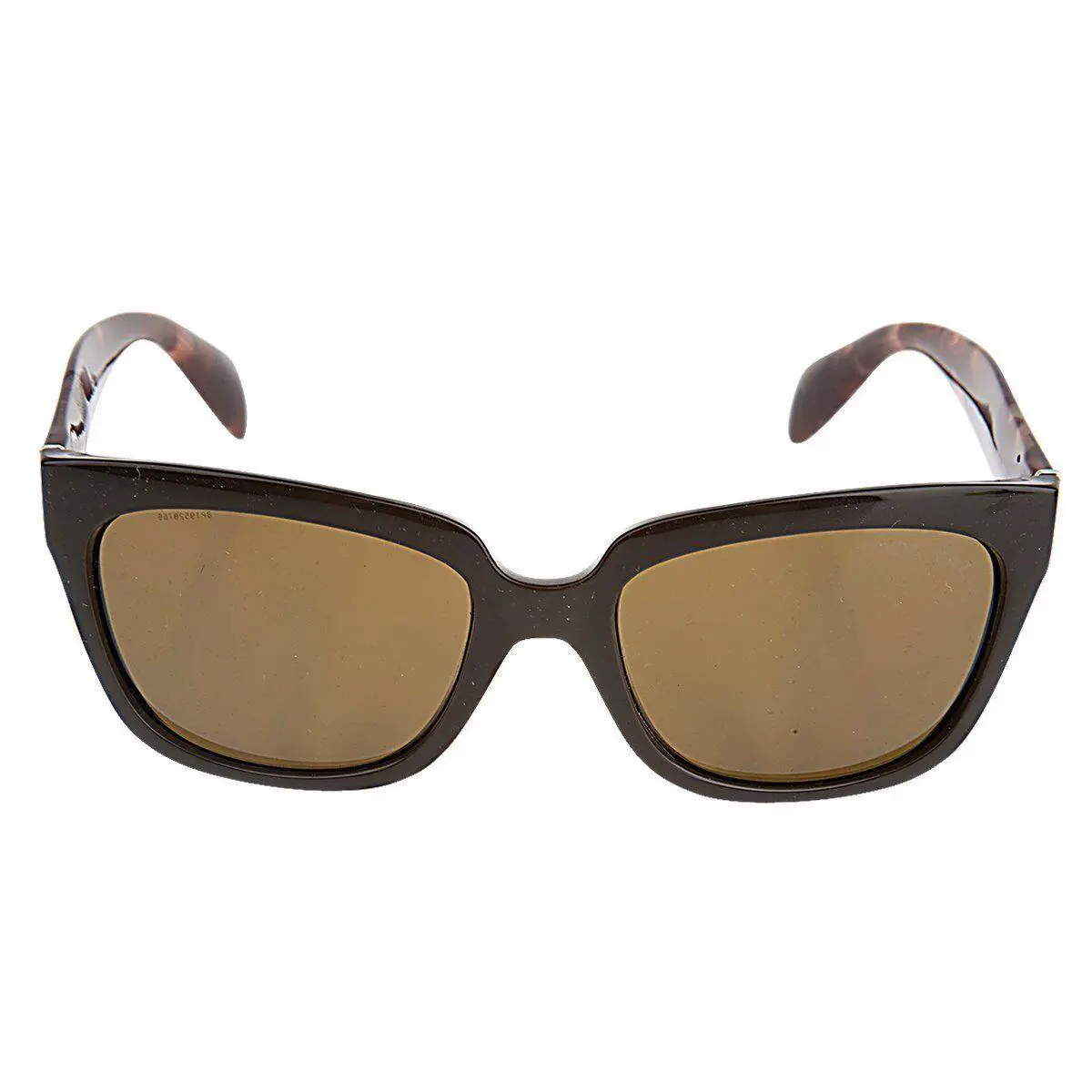 Prada Unisex Tortoise Sunglasses Spr 07PS DHO5Y1 - Frame: Tortoise, Lens: Brown