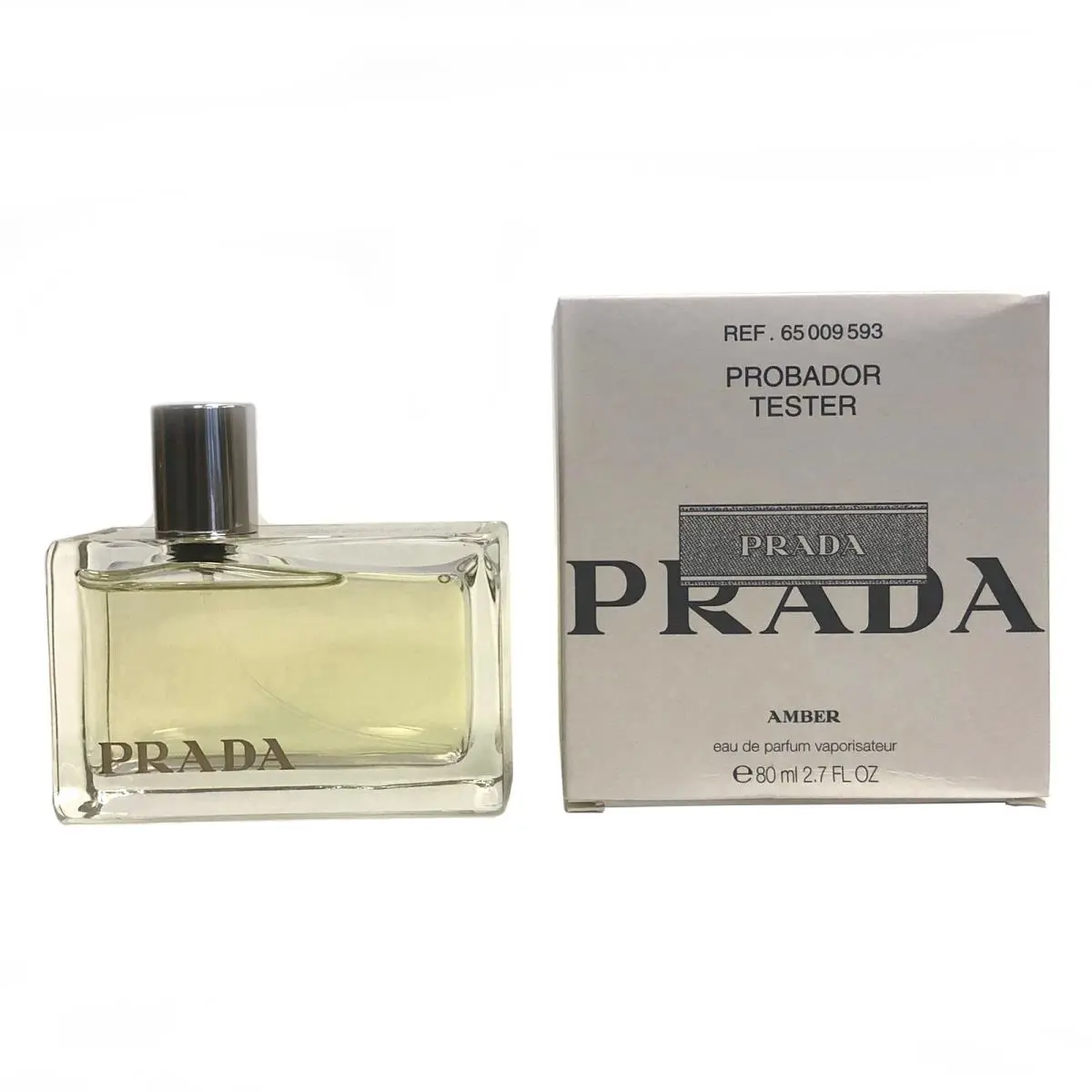 Prada Amber Eau De Parfum 2.7 oz / 80 ml Spray White Box