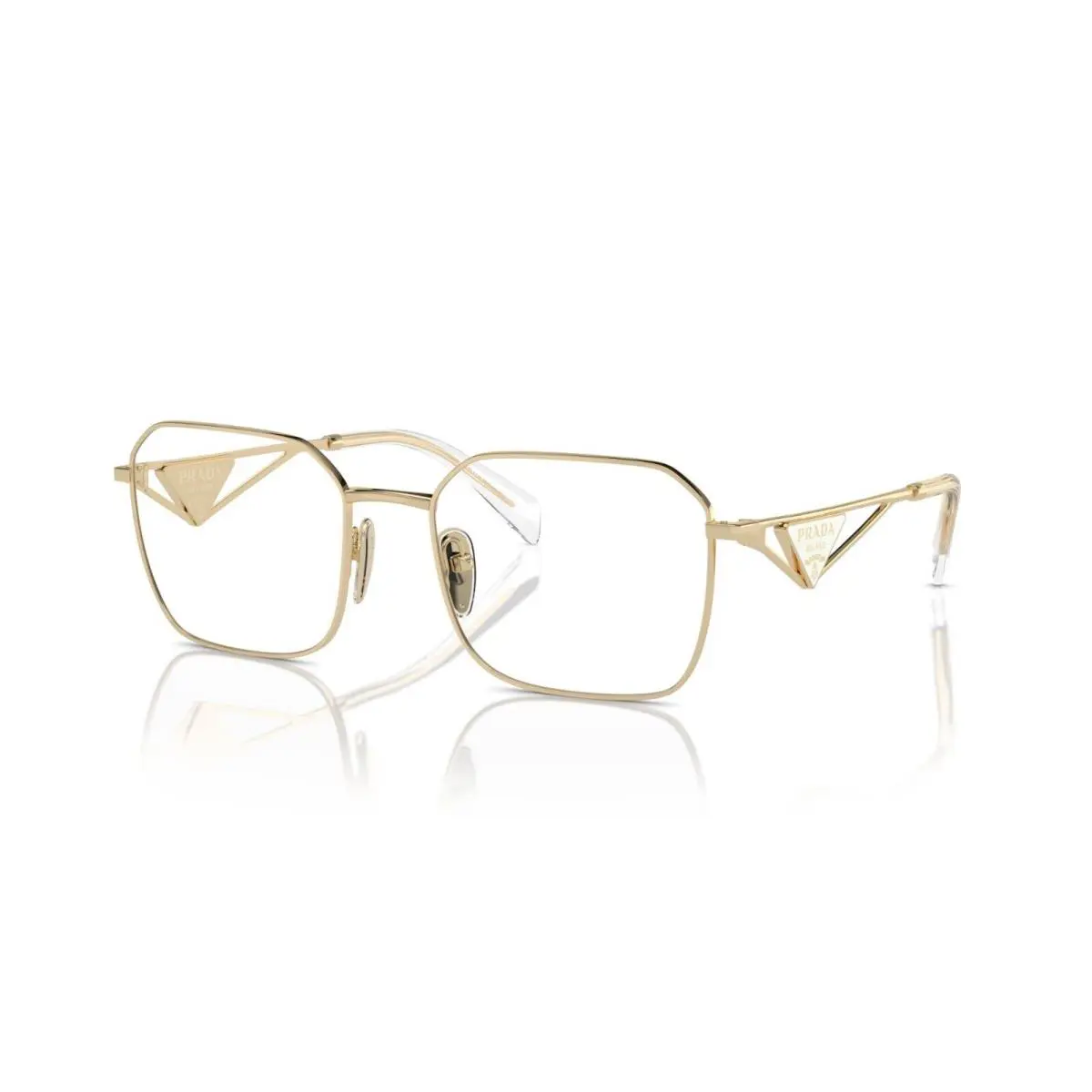 Prada PR A51V Pale Gold ZVN-1O1 Eyeglasses