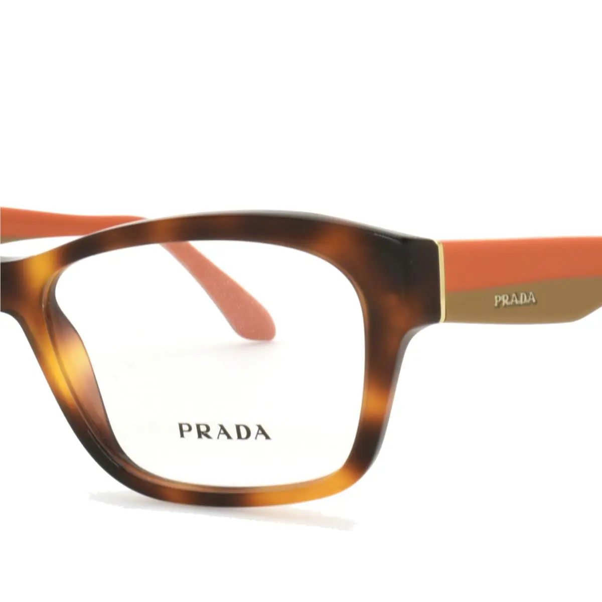Prada Eyeglasses 24R Tkr Havana 52-16-140