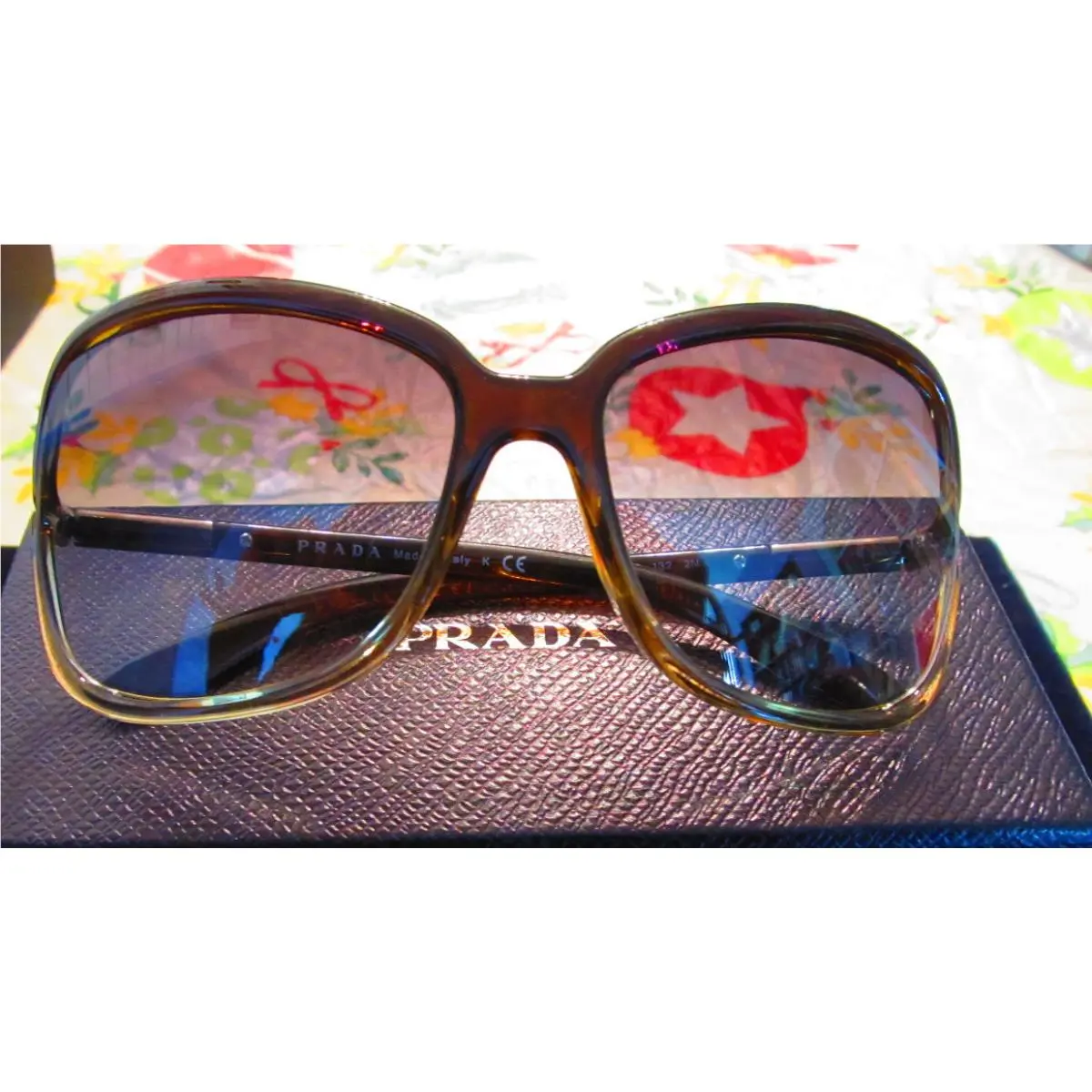 Prada Sunglasses SPR28L Gradiated Retired Style