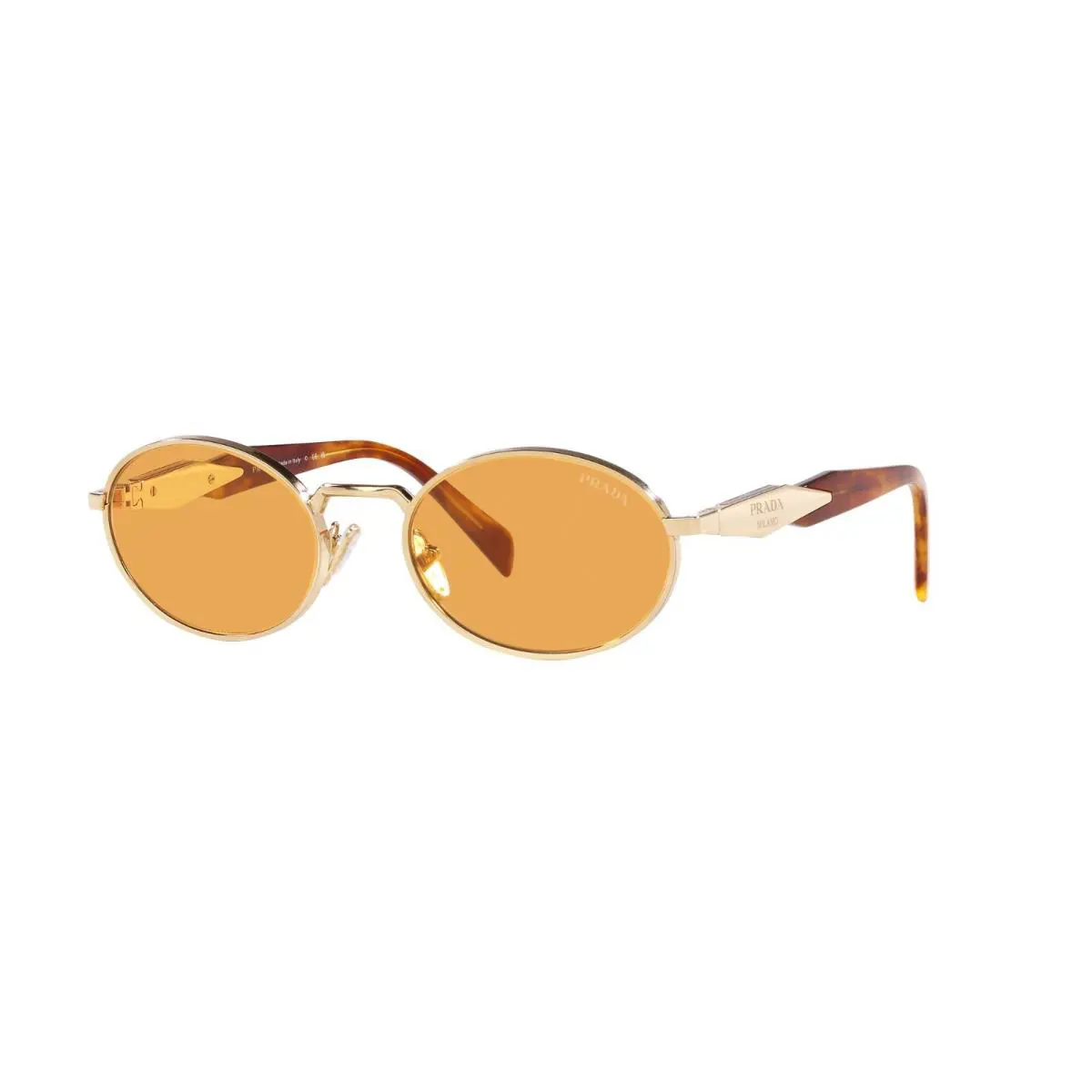 Prada PR 65ZS Light Gold/orange ZVN-02Z Sunglasses