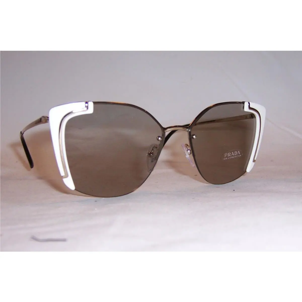 Prada Sunglasses Absolute PR 59V LFB5J2 Gold Ivory/brown 59VS