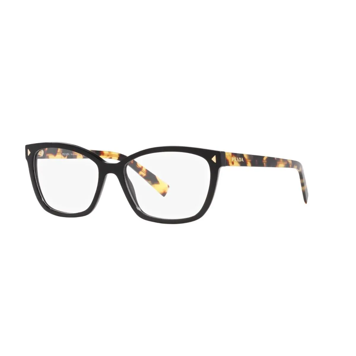 Prada PR 15ZV Black Blonde Havana 389-1O1 Eyeglasses