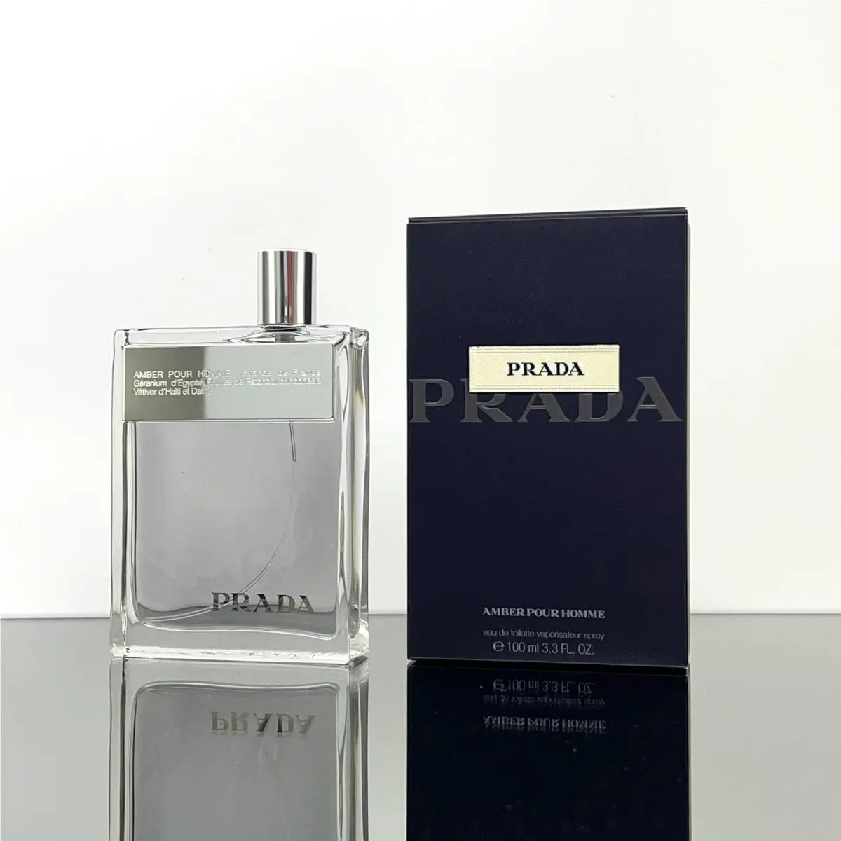 Prada Amber Pour Homme Men Cologne 3.3oz-100ml Edt Spray BA12