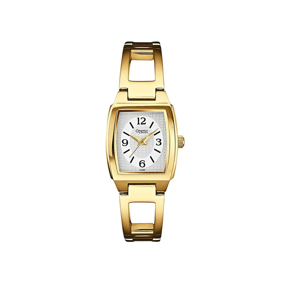 by Bulova 44L000 Women Japanese Quartz Dial Color White Watch by Caravelle