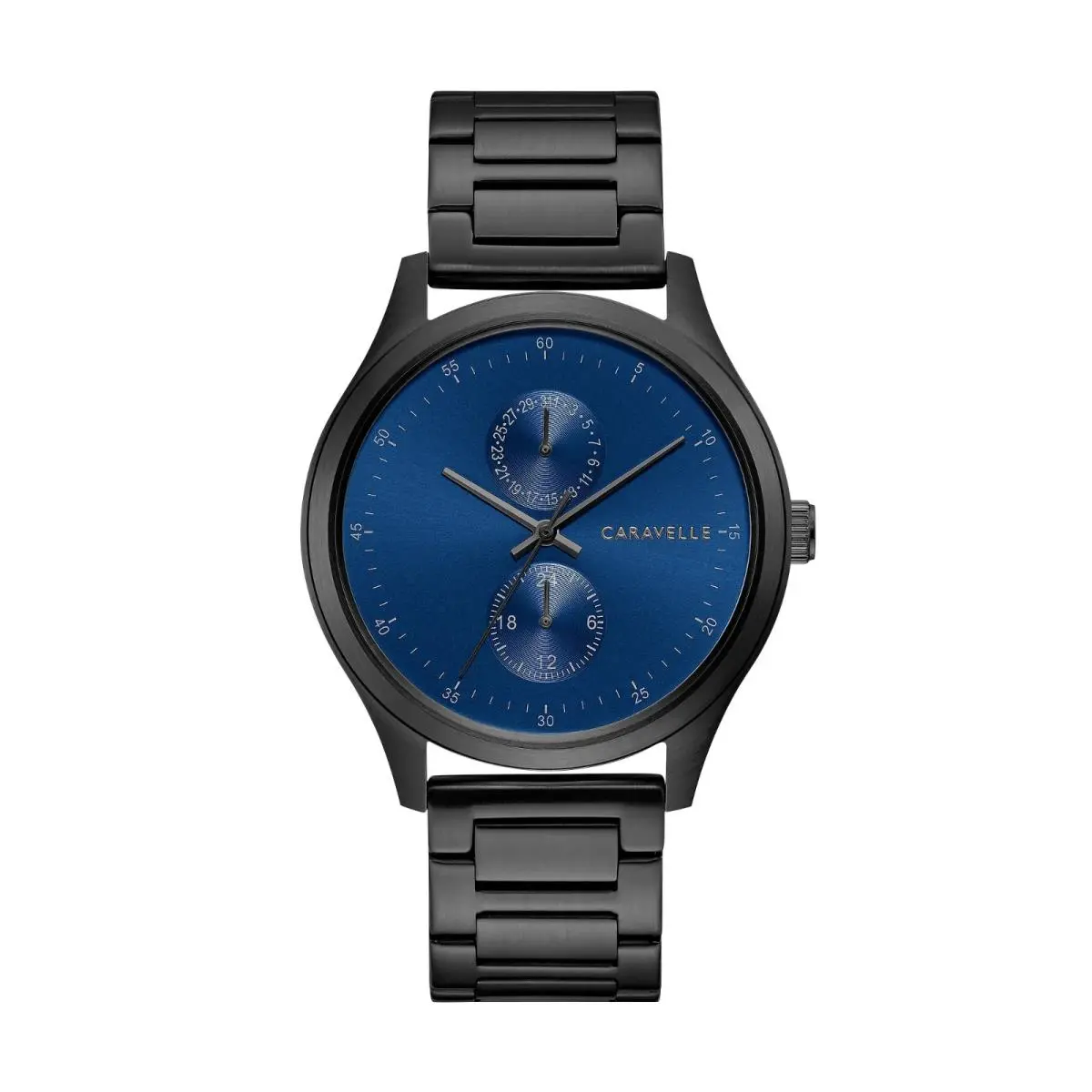 by Bumin Max 41mm Black Stainless Steel Case Black Stainless 45C116 by Caravelle