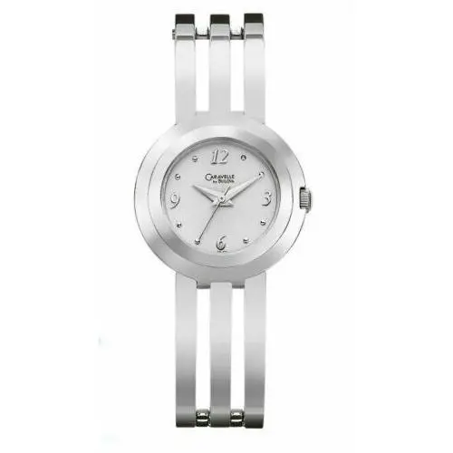 by Bulova 43L103 Silver Tone Stainles Steel Women`s Watch by Caravelle