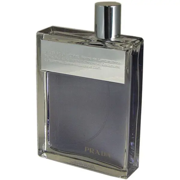 Prada Pour Homme Amber Tster 3.4 Oz/ 100 ML Edt Spray For Men in White Box