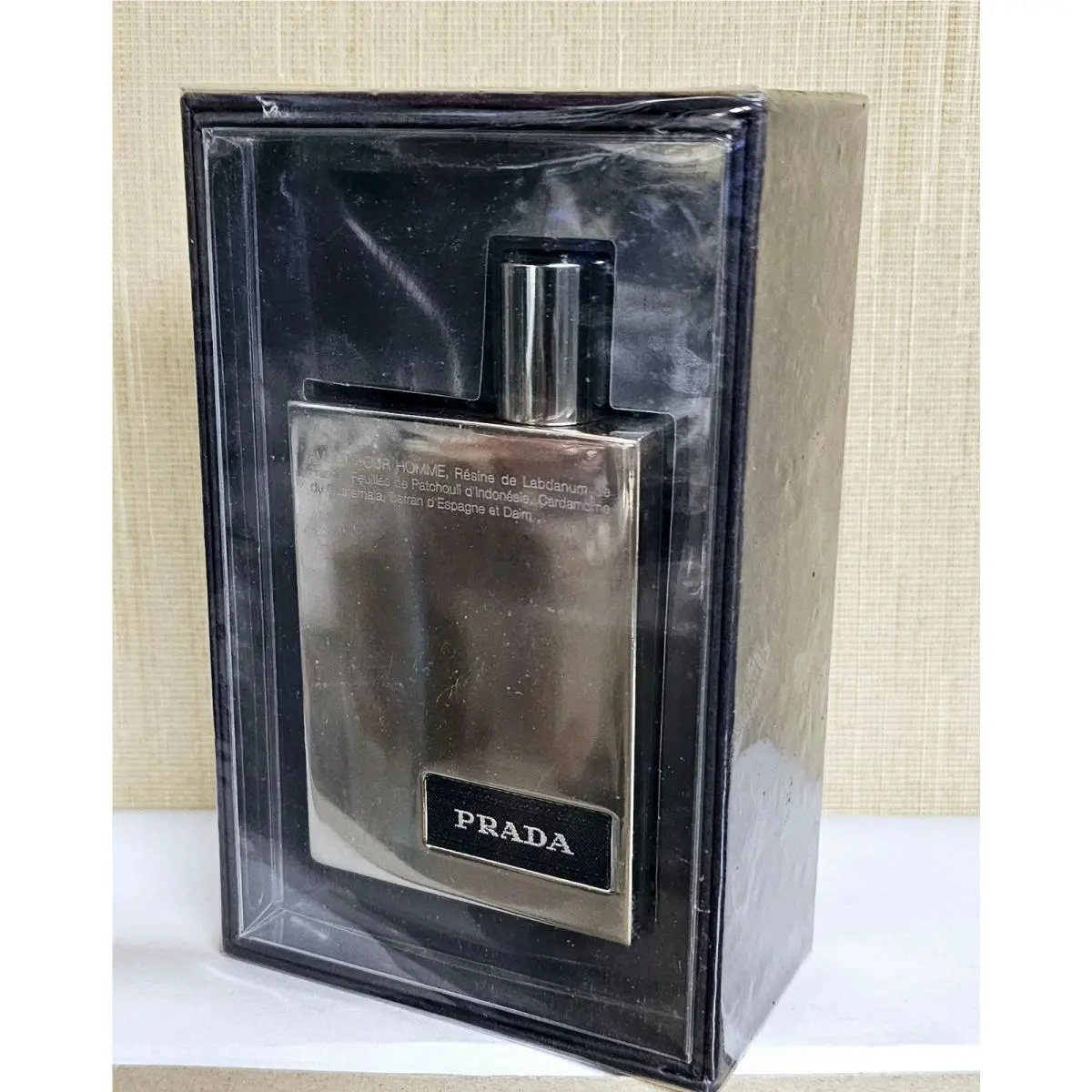Prada Pour Homme Metallic Edition by Prada 2.5oz 75 ml Edt Spray In Old Box