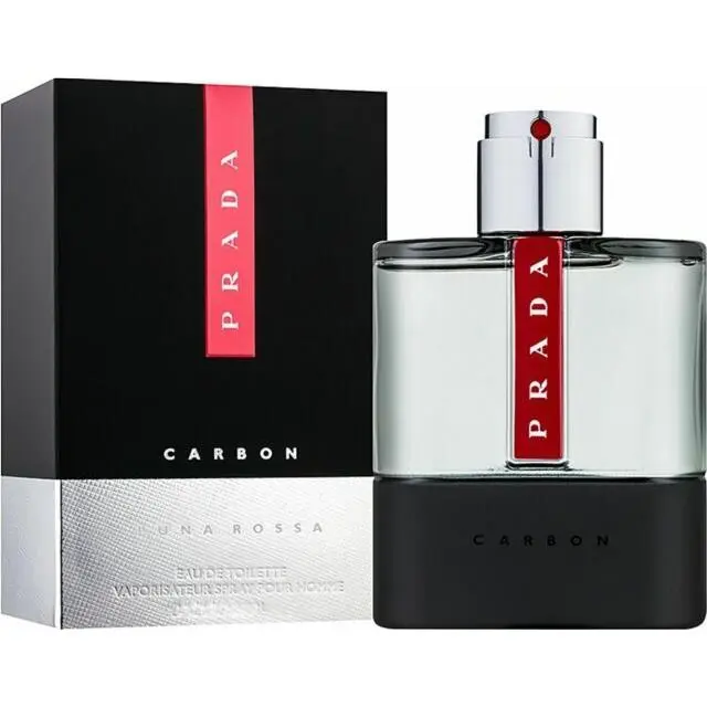 Prada Luna Rossa Carbon by Prada Eau De Toilette Spray 3.4 Oz For Men