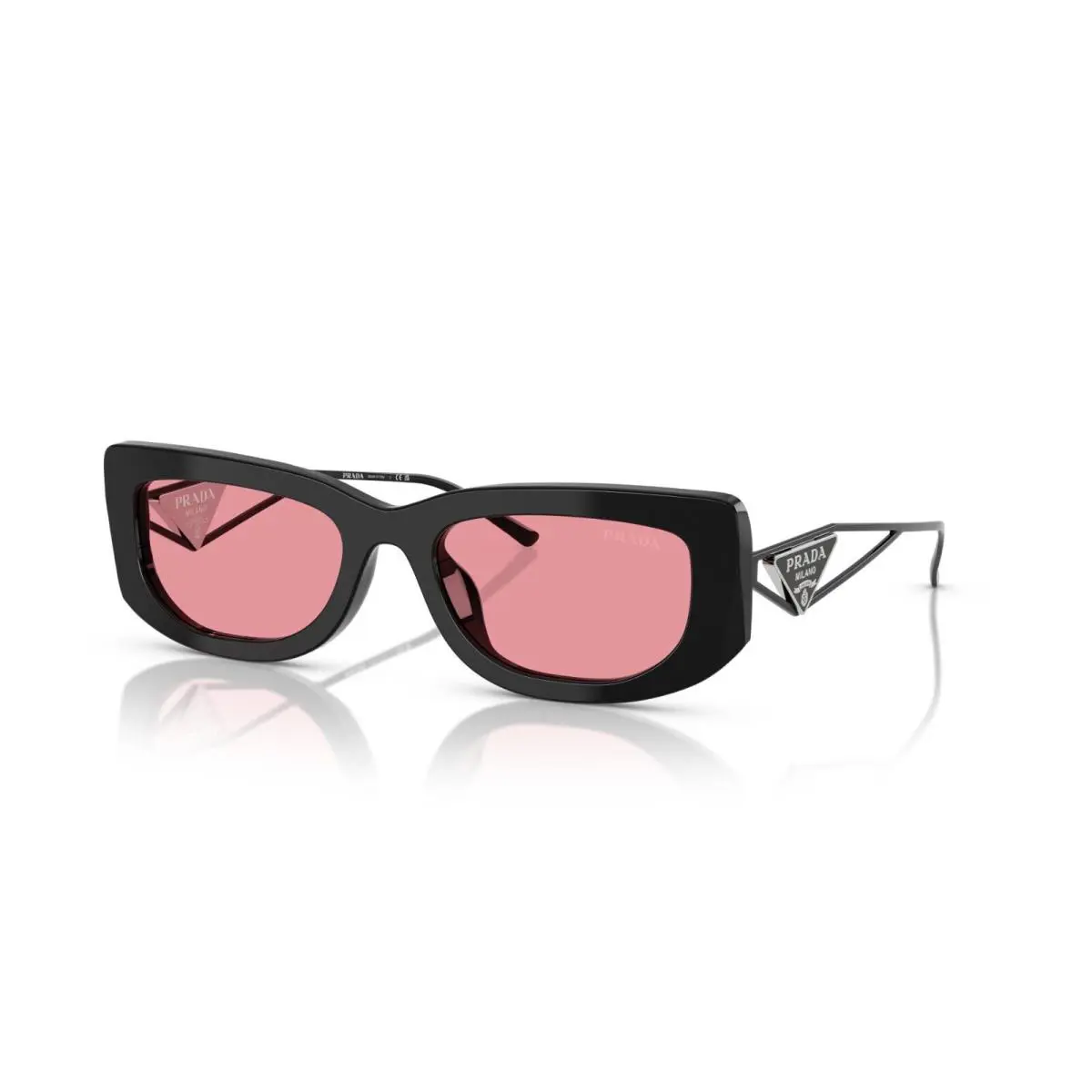 Prada PR 14YS Black/pink 1AB30L Sunglasses