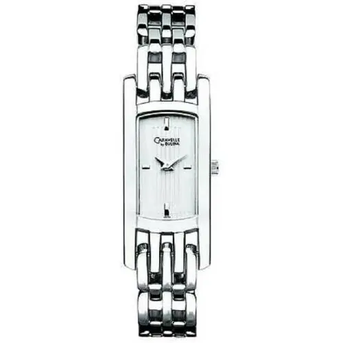 by Bulova 43L105 Women`s Watch Silver Dial Link Bracelet Curved by Caravelle