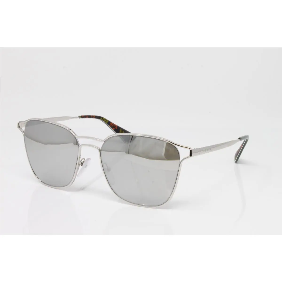 Prada PR54TS 1BC2B0 Silver 55mm Grey Mirrored Silver Lens Unisex Sunglasses
