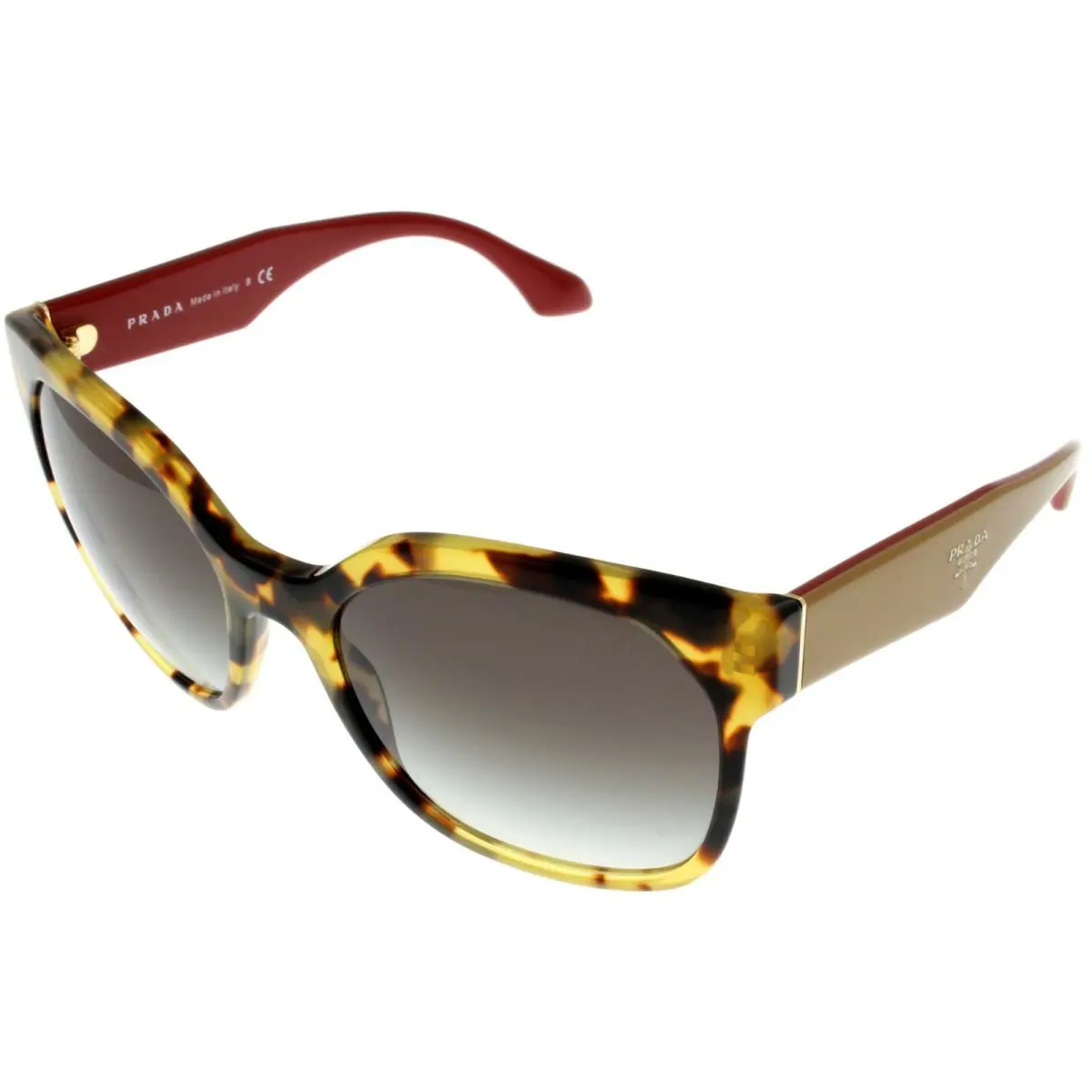 Sunglasses Women Havana PR10RS 7S00A7 by Prada
