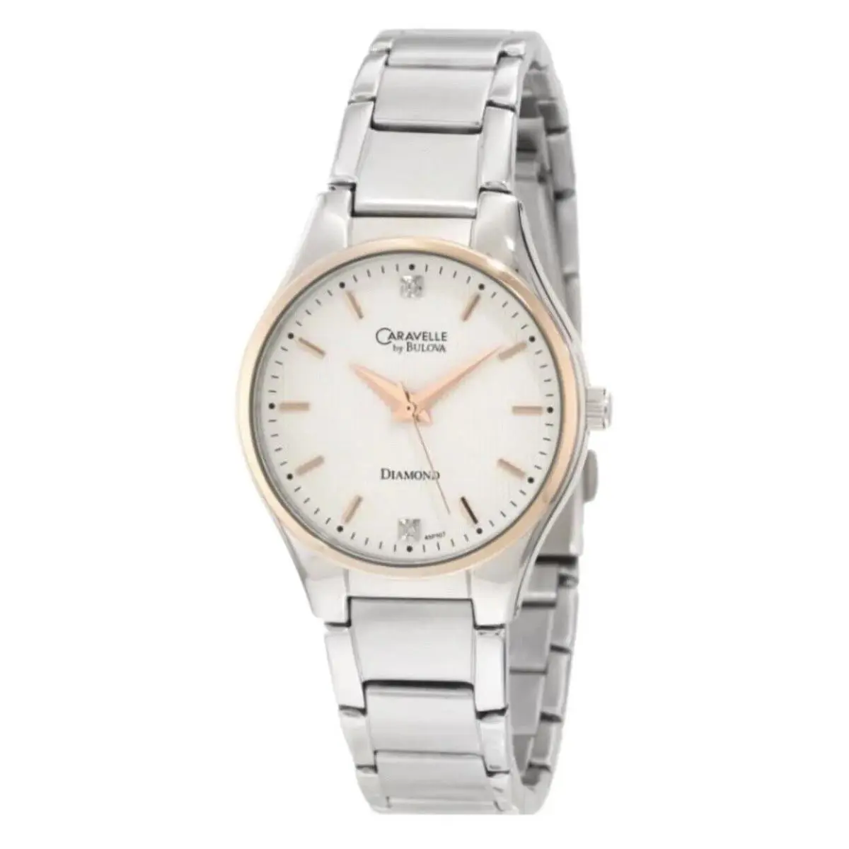 BY Bulova Diamonds Ladies Watch 45P107 Quartz by Caravelle