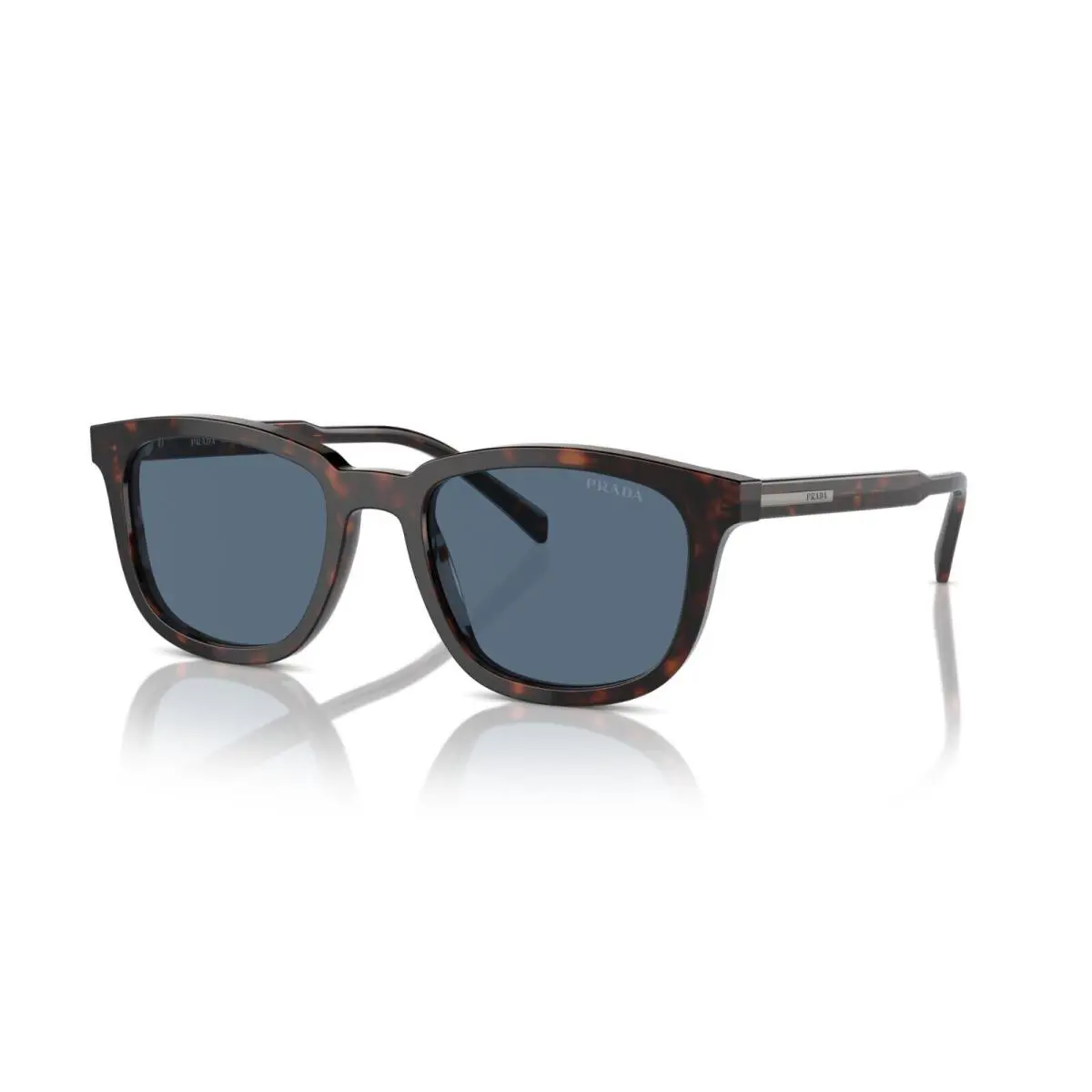 Prada PR A21S Radica Tortoise/dark Blue 17N06A Sunglasses