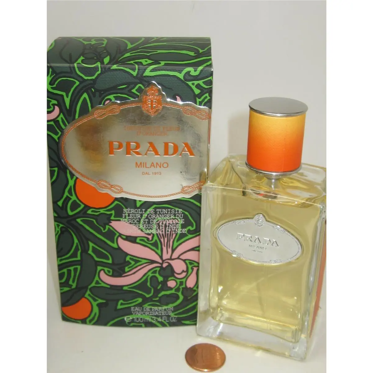 Infusion DE Fleur D`oranger Prada Milano Full 3.4oz/100mlSpr Rare 2009