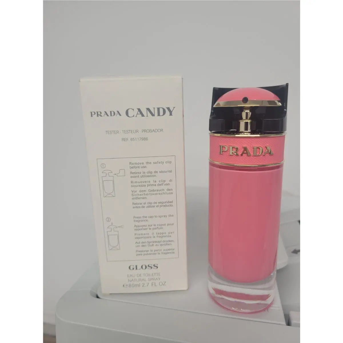 Prada Candy Gloss by Prada 2.7 OZ Eau DE Toilette Spray Tester