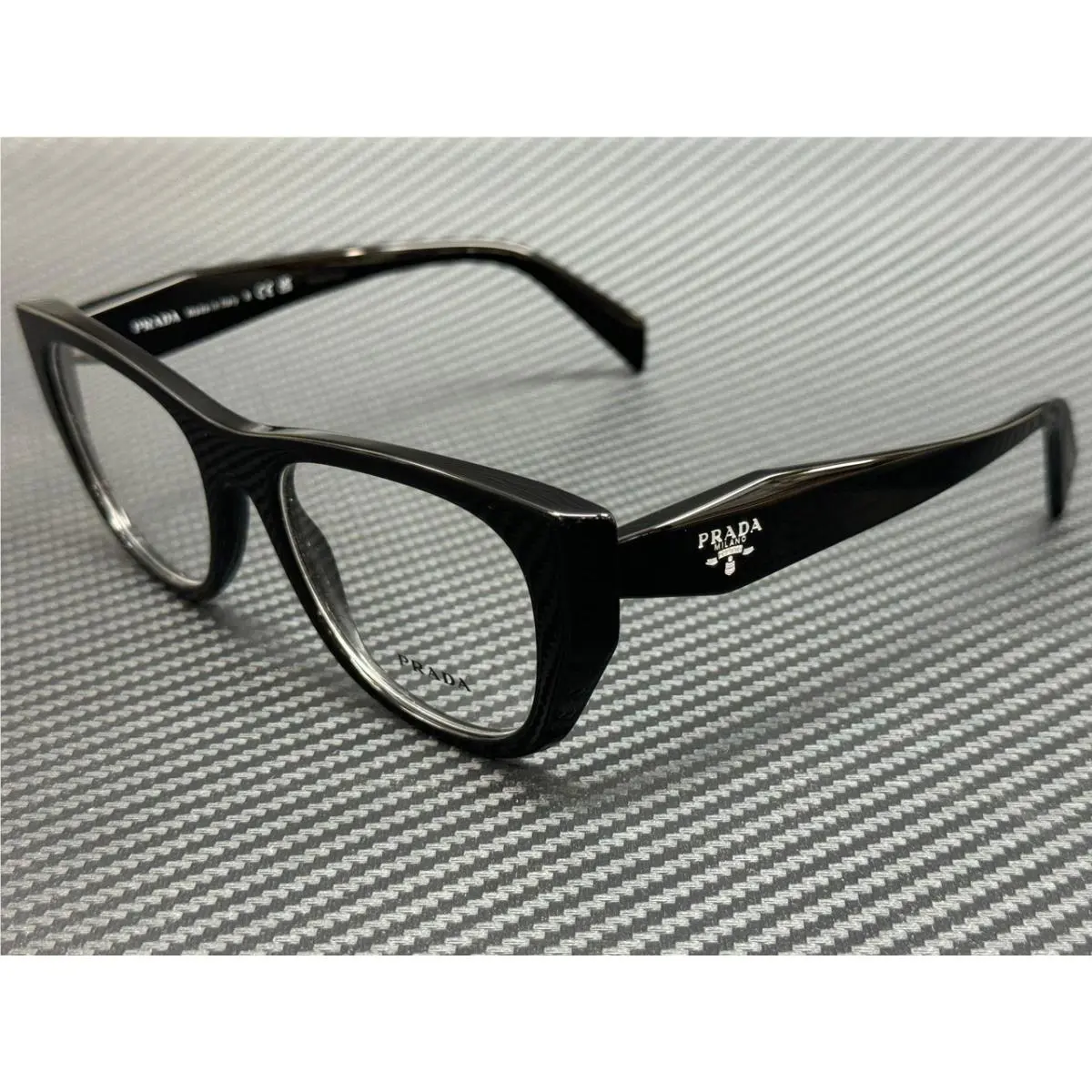 Prada PR A18V 16K1O1 Black Women`s 52 mm Eyeglasses