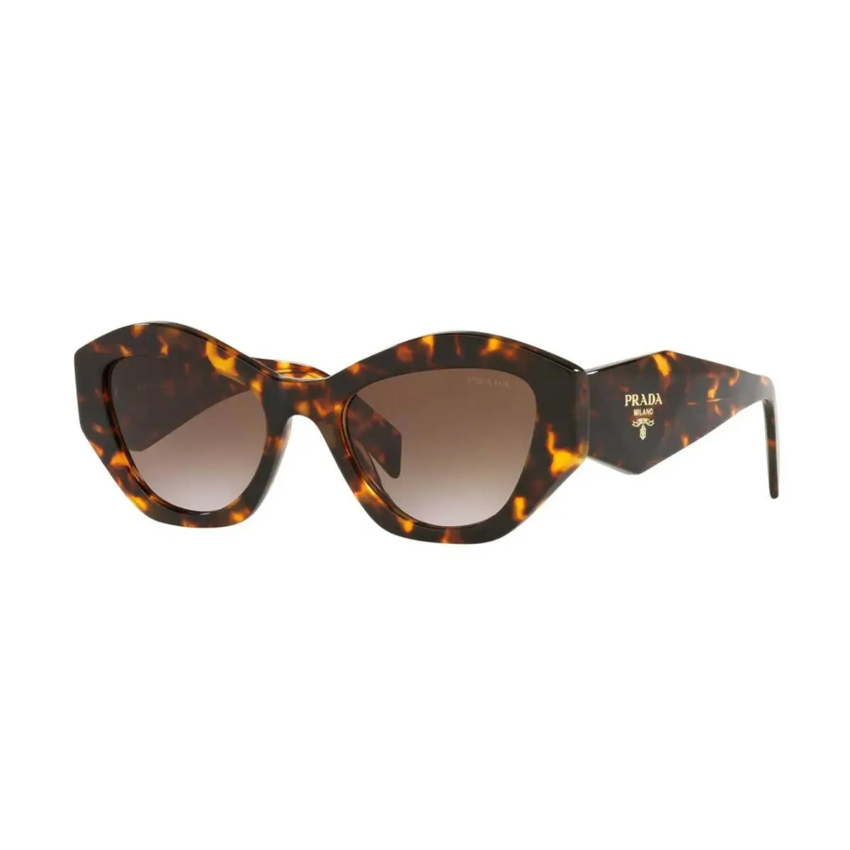 Prada Symbole PR 07YS Honey Havana/brown Shaded VAU-6S1 Sunglasses - Frame: Honey Havana, Lens: Brown Shaded
