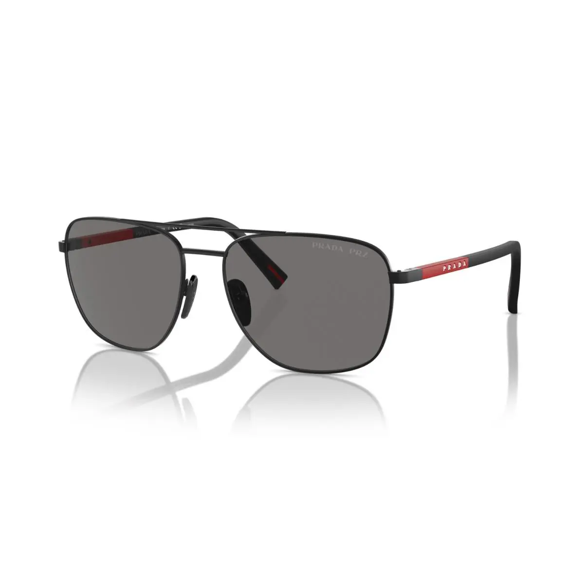 Prada Linea Rossa PS 54ZS Matte Black/dark Grey Polarized 1BO02G Sunglasses