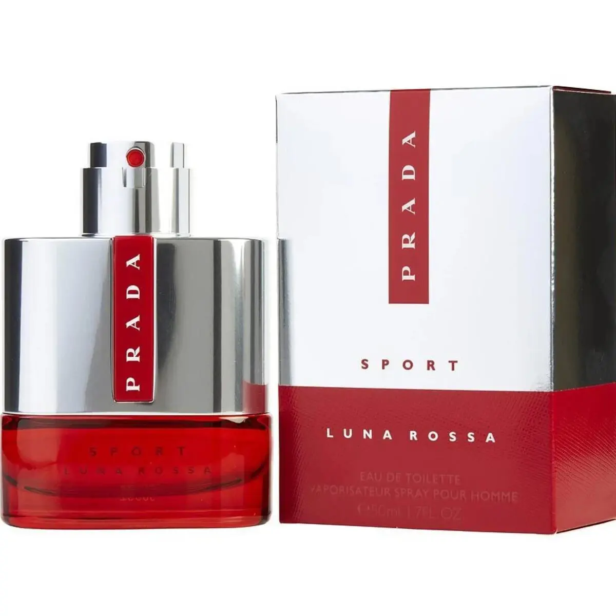 Prada Luna Rossa Sport by Prada For Men Eau de Toilette Spray 1.7 oz