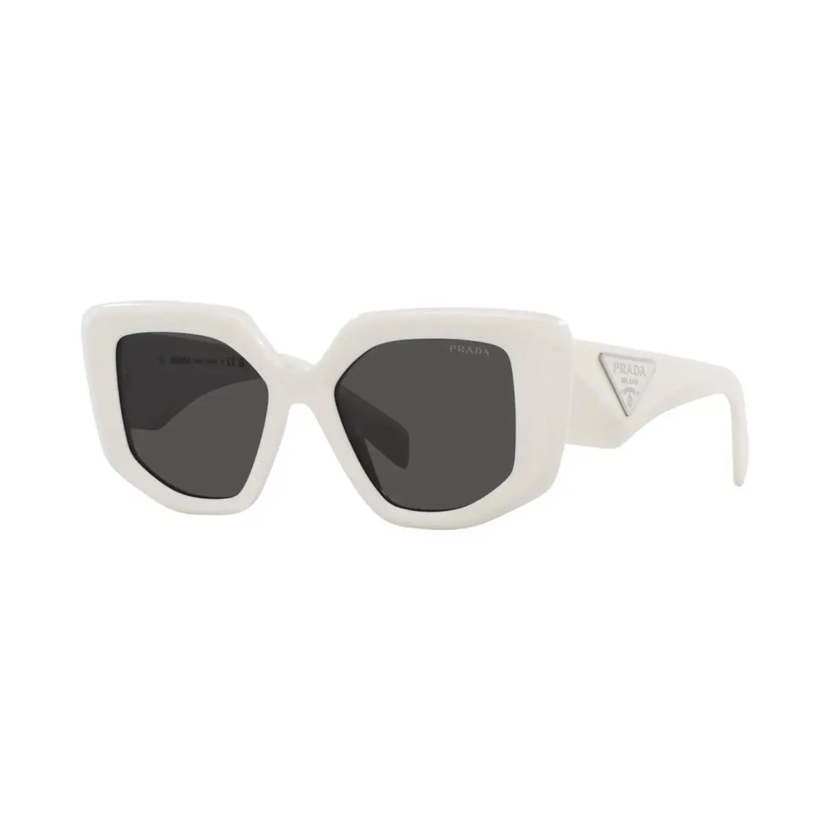 Prada PR 14ZS White/dark Grey 1425/S0 Sunglasses