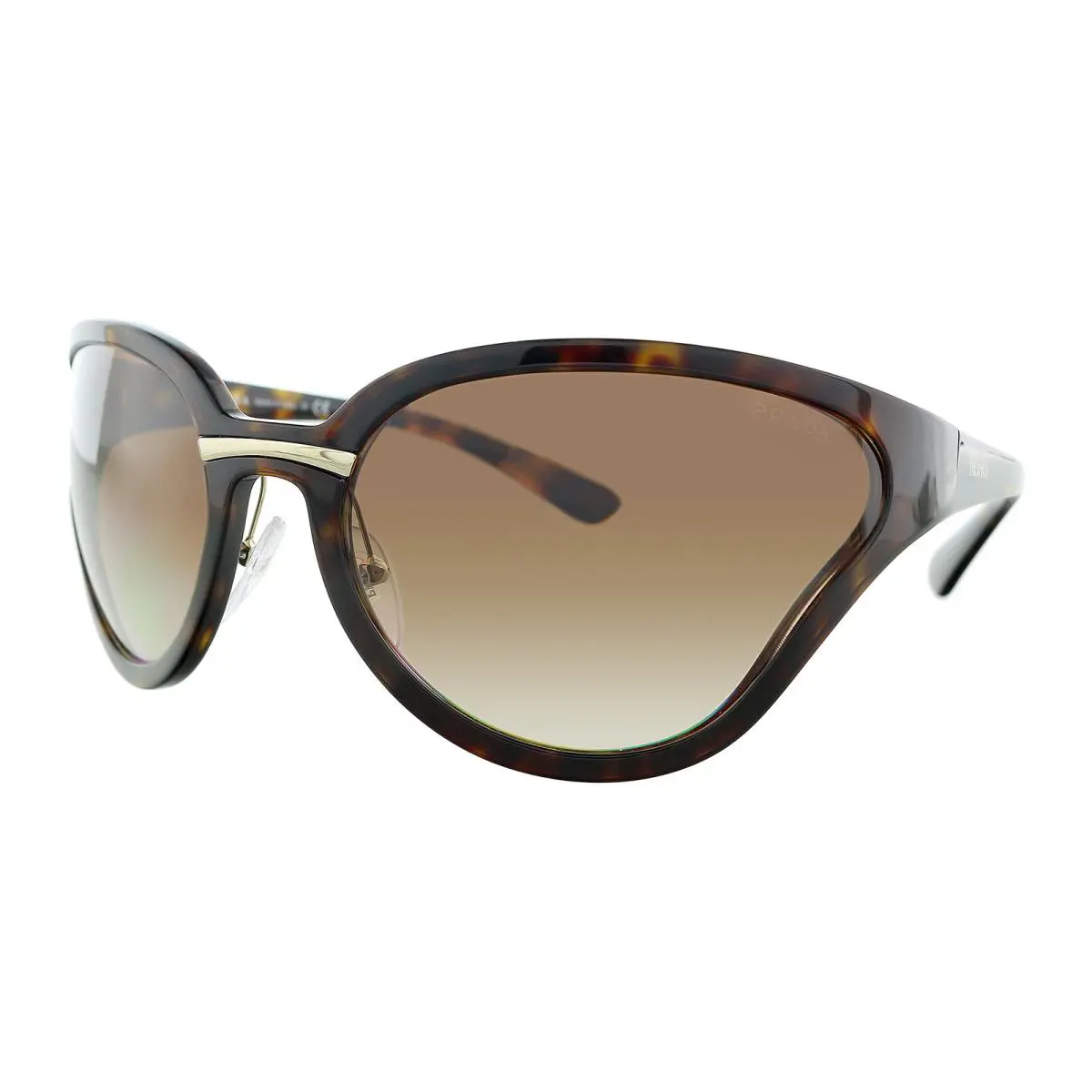 Prada 0PR 22VS 2AU6S1 Havana Cateye Sunglasses