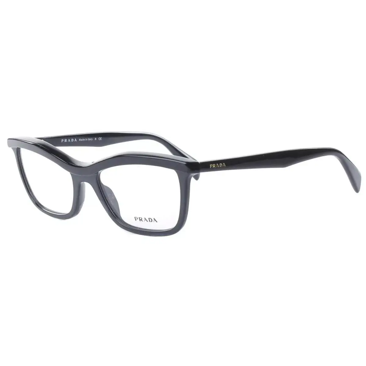 Prada Women`s Eyeglasses Frame - 0PR 17PV 1AB1O1 - Glossy Black 52-18-140