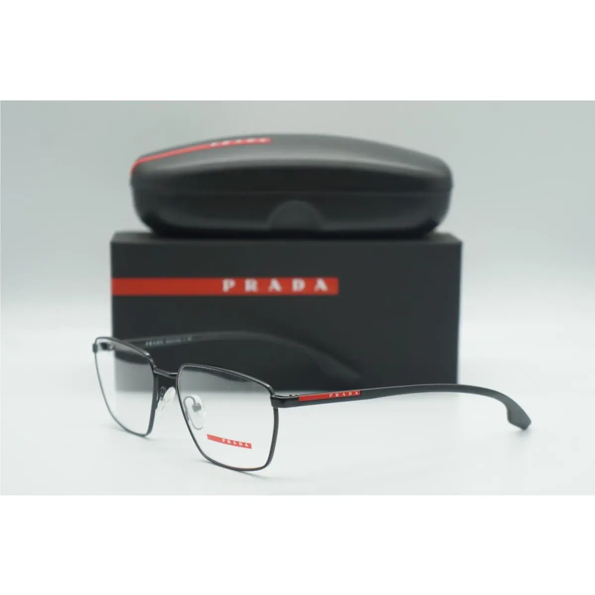 Prada Vps 52M 1BO-101 Black RX Sunglasses 56-17