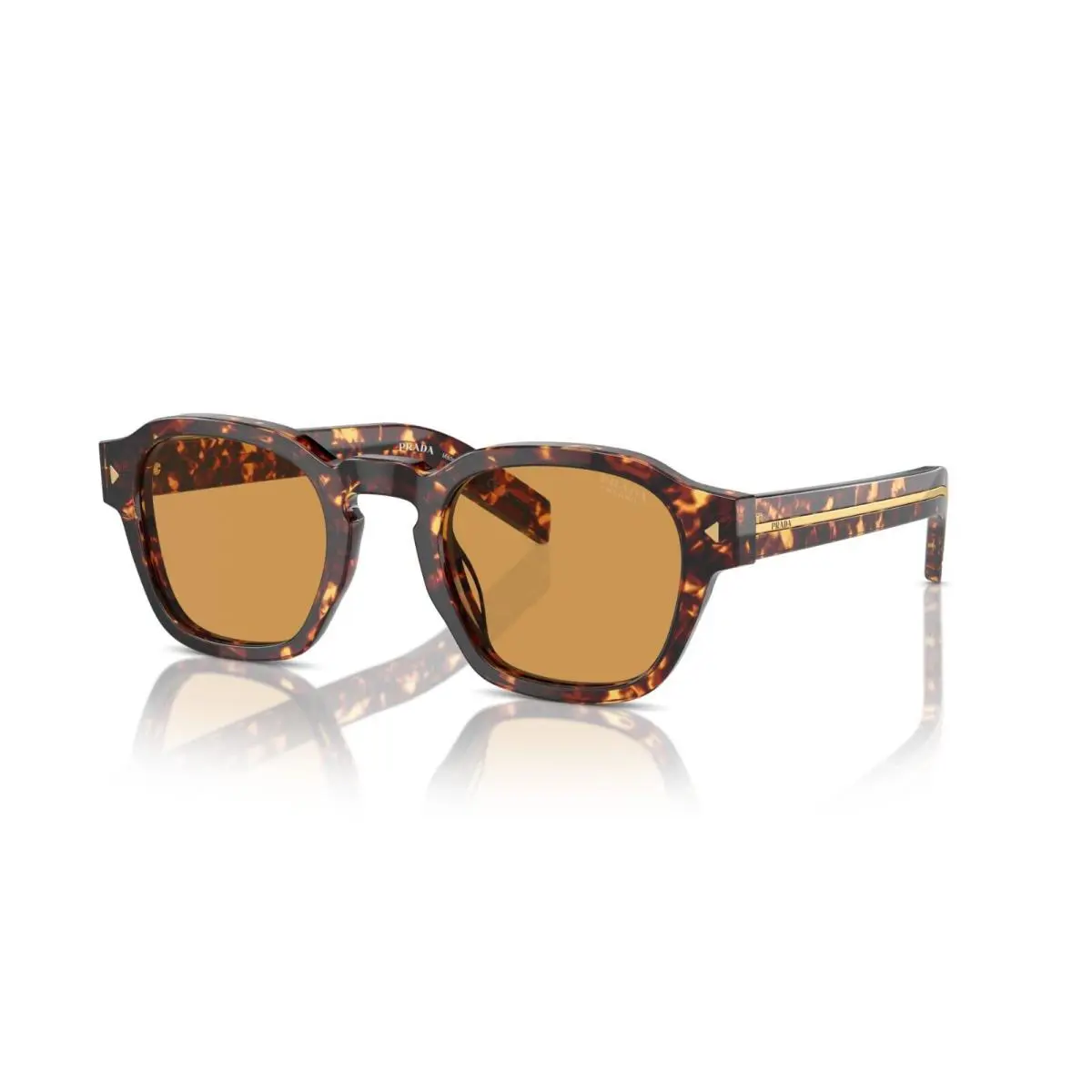 Prada PR A16S Magma Tortoise/light Brown Photochromic 14O60F 49mm Sunglasses