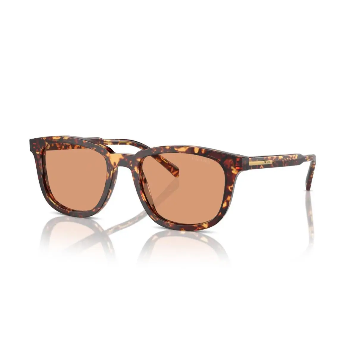 Prada PR A21S Magma Tortoise/orange 14O07V Sunglasses