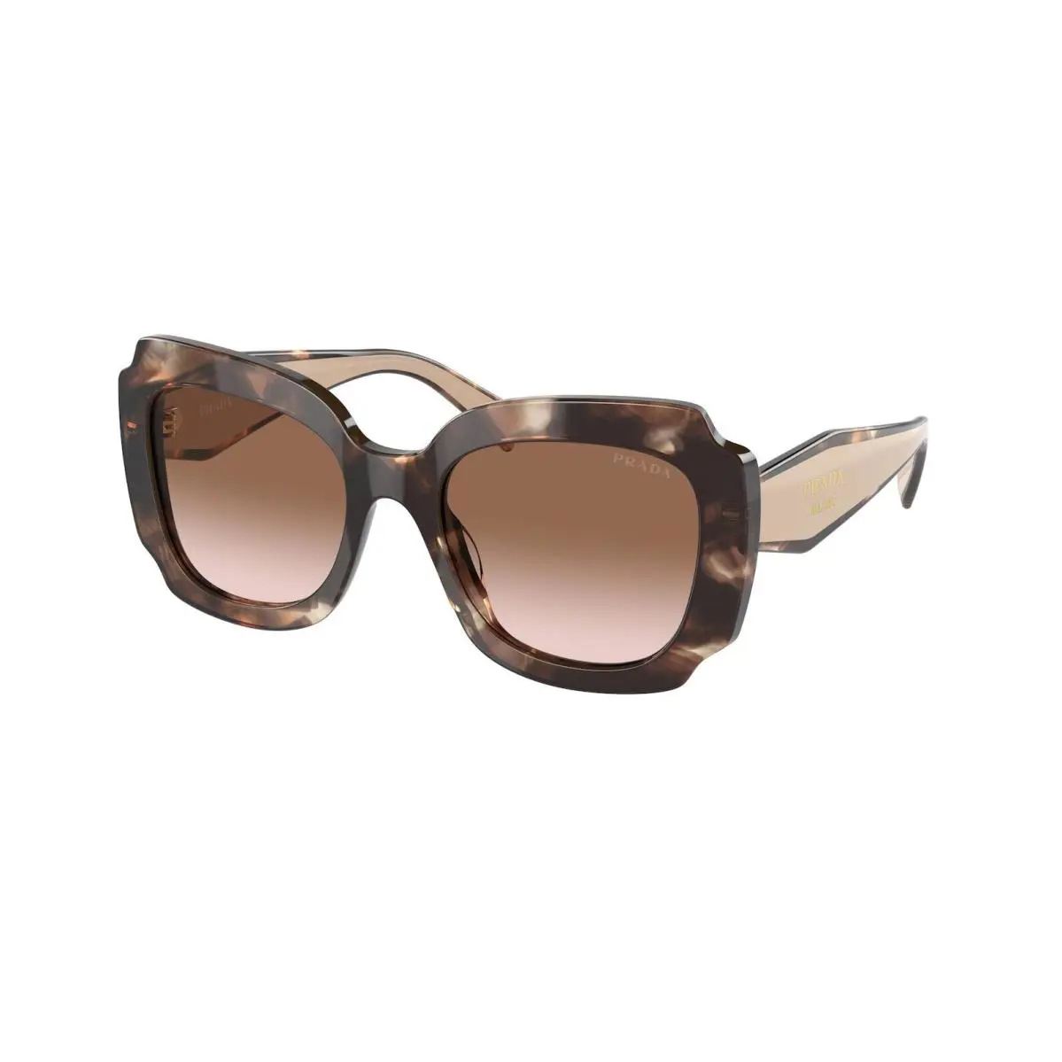 Prada 0PR16YS 01R0A6 Havana Brown Gridient Lens