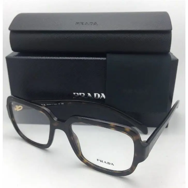 Prada Rx-able Eyeglasses Vpr 15R 2AU-1O1 53-19 140 Tortoise Havana Frames