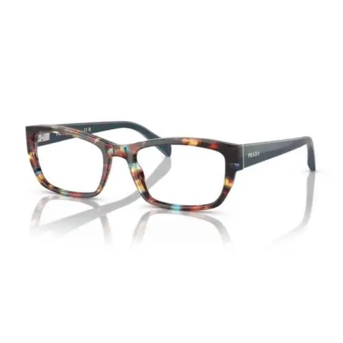 Prada Eyeglasses Havana Spotted Blue 0PR18OV NAG1O1 52mm