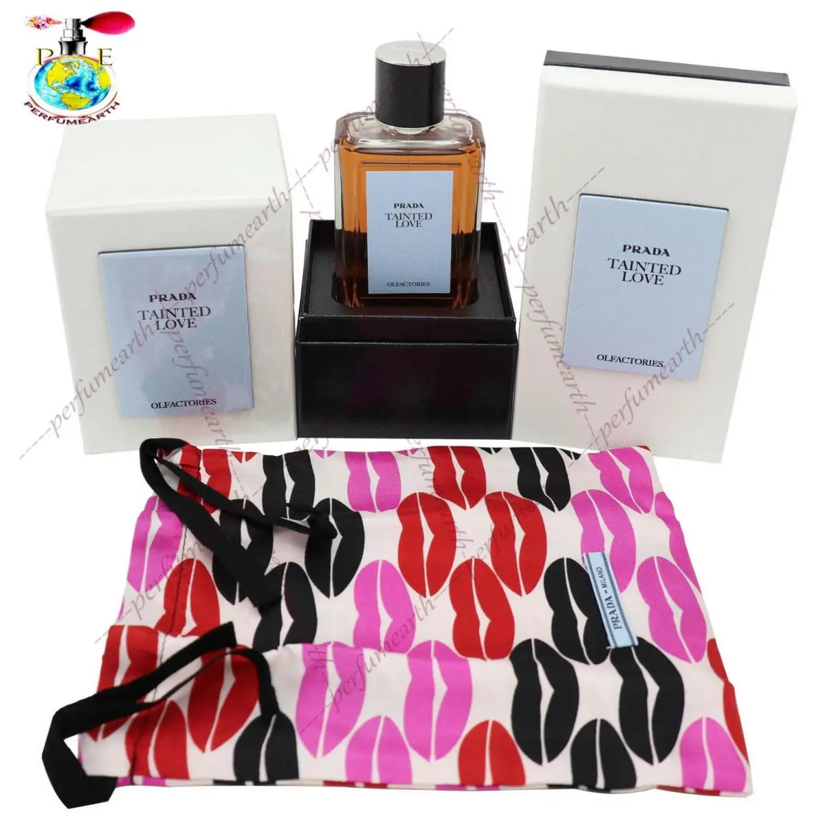 Olfactories Tainted Love 3.4/3.3 oz Spray For Women with Free Gift by Prada
