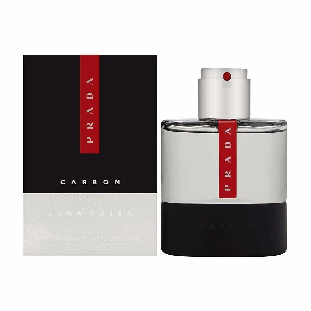 Luna Rossa Carbon by Prada 1.6oz Edt For Men