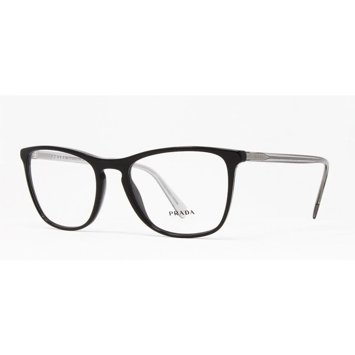 Prada Conceptual PR08VV 1AB1O1 Black 55mm Plastic Men`s Eyeglasses