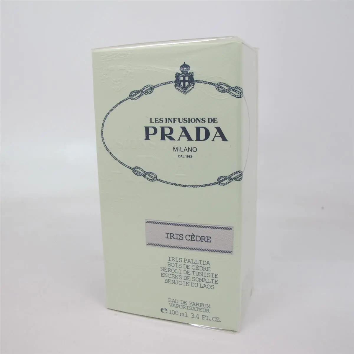 Les Infusions de Prada Iris Cedre 100 Ml/ 3.4 oz Eau de Parfum Spray
