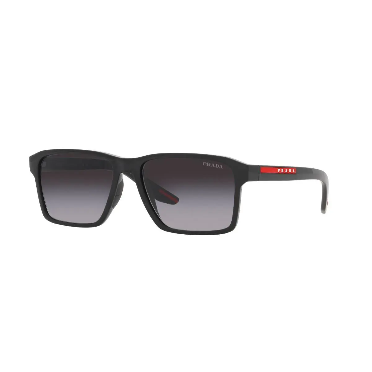 Prada Linea Rossa Sps 05YS Black/grey Shaded 1AB-09U Sunglasses - Frame: Black, Lens: Grey Shaded